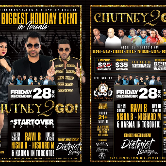 Brings To You Chutney 2 Go #startover Edition 
